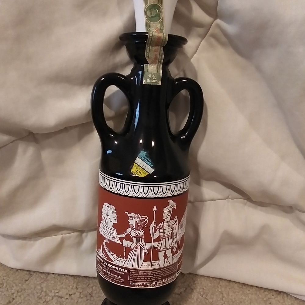 Vintage Jim Beam Cleopatra Bottle.